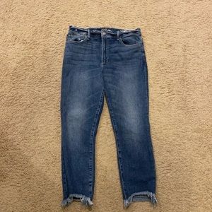 Abercrombie and Fitch Simone high rise ankle jeans
